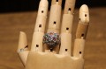Songea Padparaja Saphir Ring Größe 16
