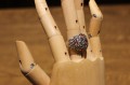 Songea Padparaja Saphir Ring Größe 16