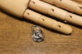 Silver ring (925) sapphires Songea size 13.5 3