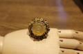 Silberring mit Chalcedon Saphiren Größe 14 925