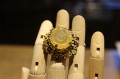 Silberring mit Chalcedon Saphiren Größe 14 925