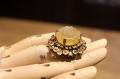 Silberring mit Chalcedon Saphiren Größe 14 925