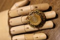 Silberring mit Chalcedon Saphiren Größe 14 925