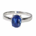 Silberring 925 Kyanit Größe 15,5 natur