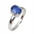 Silberring 925 Kyanit Größe 15,5 natur