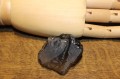 Ganeshi Steinfigur aus Rauchquarz geschnitzt