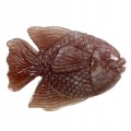 Geschnitzter Fisch aus Aventurin Naturstein