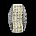 Natur Ring 925 Silber Songea Saphire Größe 18 3