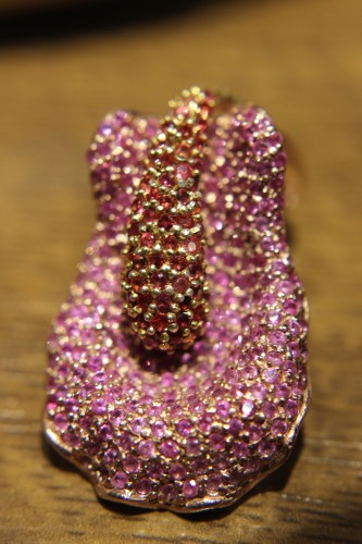 Songea Saphir Ring Silber 925 Größe 14