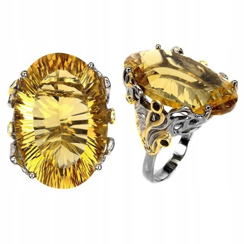 Ring natürliche Saphire Turmaline Größe 16