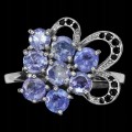 Natural tanzanite spinels ring size 16