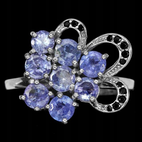 Natural tanzanite spinels ring size 16