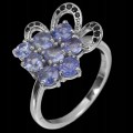 Natural tanzanite spinels ring size 16