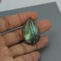 Naturstein Labradorit 59,5ct Blatt