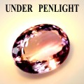 Rosa Amethyst Naturstein VVS 21.55ct