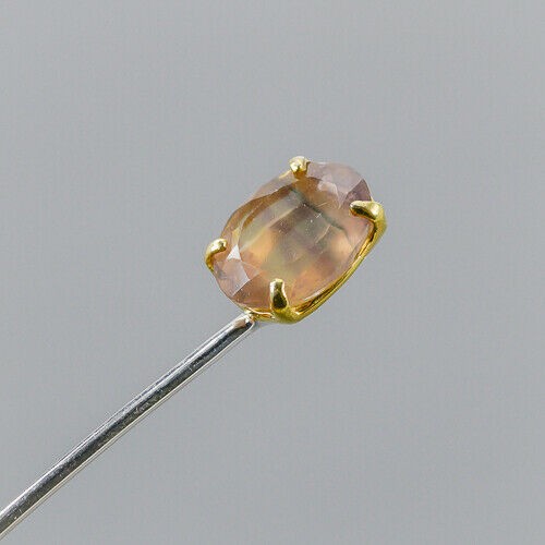 Artistic silver fluorite brooch 13ct