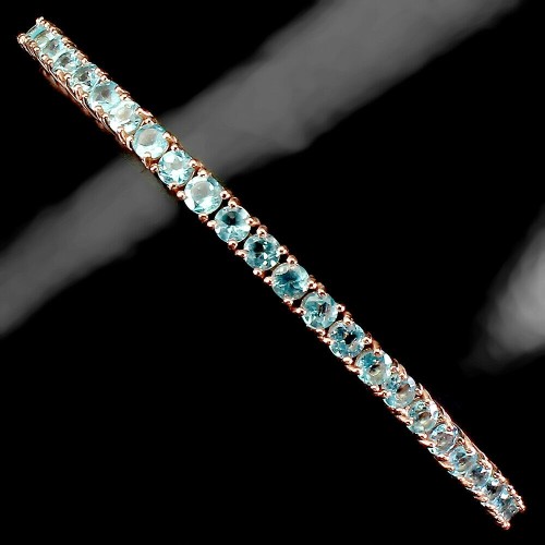 Silberarmband mit natürlichen Apatiten 925