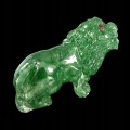 Löwe gemeißelter Aventurin Naturstein 29,95 ct