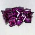Granat Rhodolite Natursteine ​​6,07 ct 15 Stk
