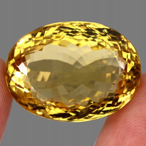 Citrin Naturstein 78ct VVS Riesig