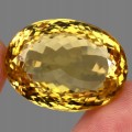 Citrin Naturstein 78ct VVS Riesig