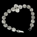 Armband natürliche Markasit Perlen 925 schön