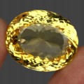 Citrin Naturstein 37,13ct IF