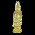 Guanyin geschnitzter Zitronenquarz natur 15,86ct