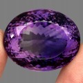 Natürlicher Amethyststein 67,46 ct zertifiziert