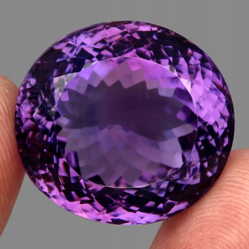 Naturstein Amethyst 69,04 ct zertifiziert
