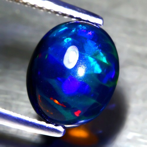 Opal Schwarz 2,74 ct Naturstein AAA