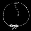 Zartes Armband 925 Topas London Blue Granat