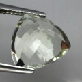 Grüner Amethyst Naturstein 5,3 ct IF