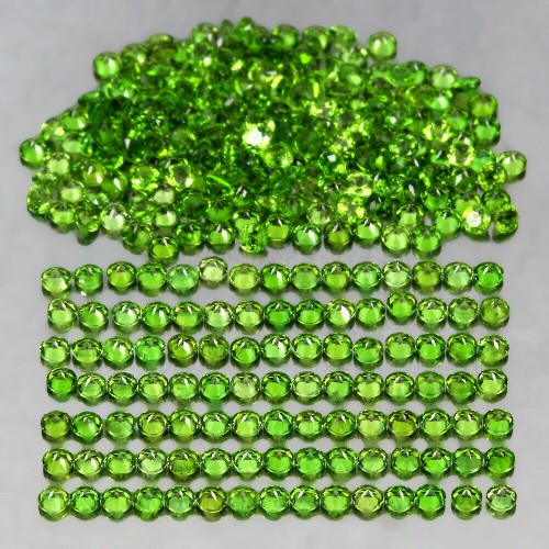 Natursteine ​​Diopside IF - VVS 3,17ct