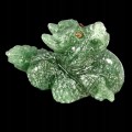 Drache gemeißelter Aventurin Naturstein 69,63 ct