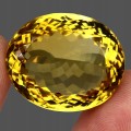 Natürliche Citrin 61,85 ct IF riesig