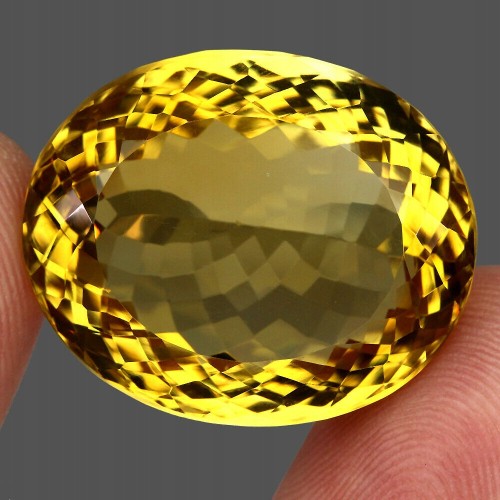 Natürliche Citrin 61,85 ct IF riesig