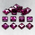 Rhodolith Granaten Natursteine ​​6,71 ct 15 Stk